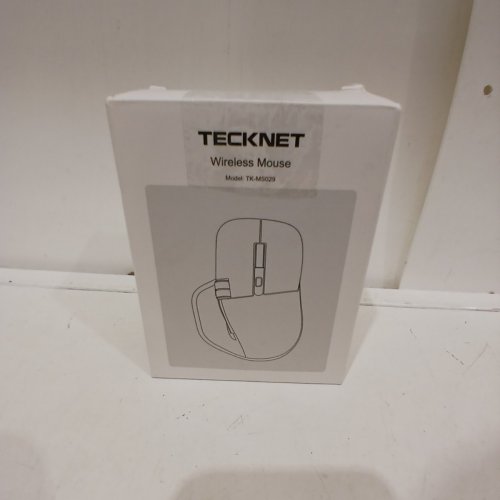 TECKNET ERGO TRI-MODE WIRELESS BLUETOOTH SILENT MOUSE FOR PC - 4800DPI - BLACK (MODEL: TK-MS029) image 3