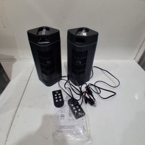 CASCADE PERSONAL FAN PRO - 12" - BLACK (MODEL: 1489831) image 3