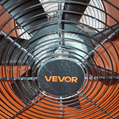 METAL AXIAL PORTABLE PROPELLER VENTILATION FAN WITH TUBING (10M) - 12" - 120V 585 WATTS - 3198CFM - ORANGE/BLACK (MODEL: BT-SHT12A-U(S)10) image 4
