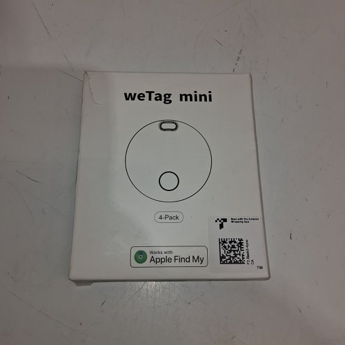 4PK WETAG GPS TRACKER FINDER TAGS - COMPATIBLE WITH IOS FIND MY APP - BLACK image 3