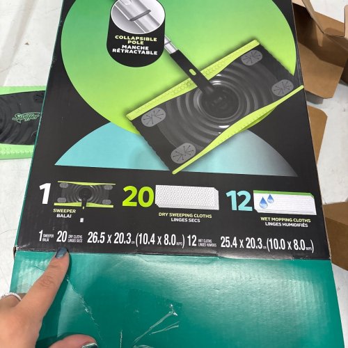 SWIFFER 2-IN-1 SWEEP AND MOP PRO - BLACK/GREEN image 4