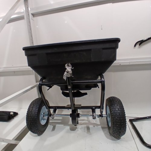 WALK-BEHIND SPREADER CART - 12FT SPRAYING AREA - BLACK (MODEL: TC2036) image 2