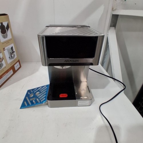 AIRMSEN ESPRESSO AND CAPPUCCINO MACHINE - 20 BAR DUAL BOILER LATTE MACHINES WITH AUTOMATIC MILK FROTHER (MODEL: BCM2308) image 3