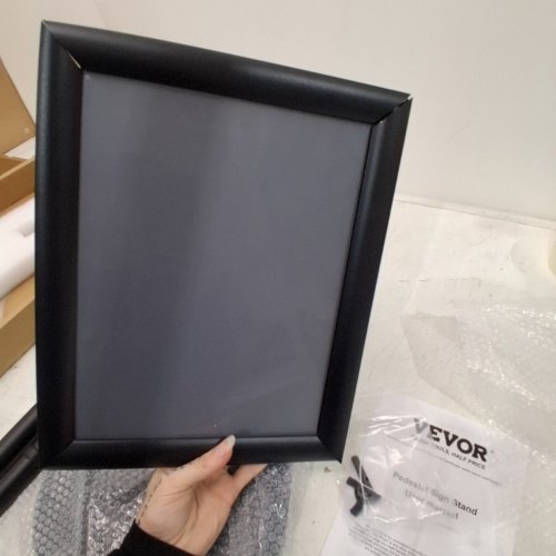PEDESTAL SIGN HOLDER POSTER STAND - 8.5" X 11" - BLACK (MODEL: SW-01) image 3