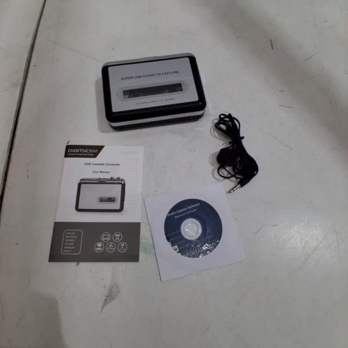 DIGITNOW CASSETTE PLAYER WITH HEADPHONES - GREY/BLACK - (MODEL:BR602) image 2