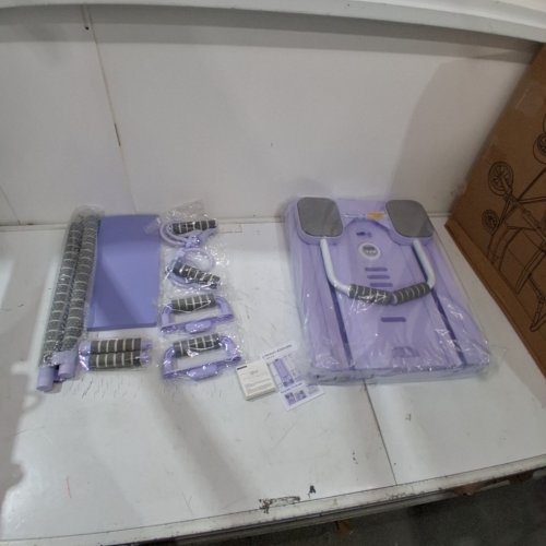 PORTABLE MULTIFUNCTIONAL PILATES BOARD REFORMER MACHINE - PURPLE image 2
