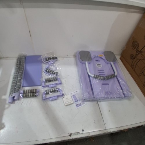 PORTABLE MULTIFUNCTIONAL PILATES BOARD REFORMER MACHINE - PURPLE image 3