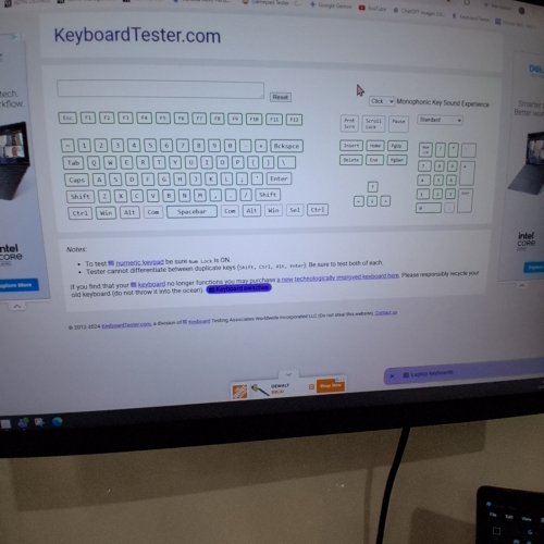 DELL WIRELESS MOUSE AND KEYBOARD SET - BLACK (MODEL: KM3322W) image 2