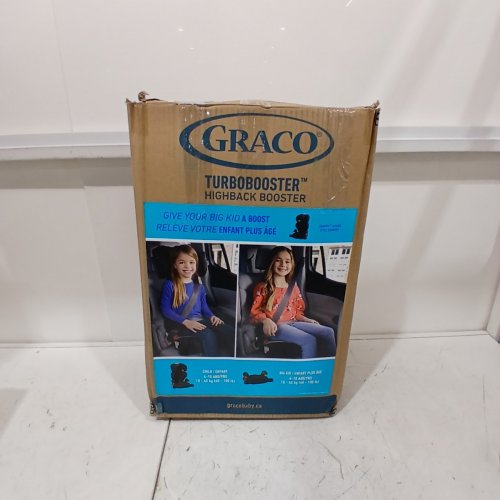 GRACO TURBO BOOSTER SEAT WITH REMOVABLE HIGH BACK CONVERTS FROM CHILD TO BIG KID - 4-10YRS / 40-100LBS - KAMRYN FASHION (MODEL: 2168325) image 6