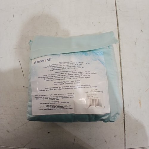 6PC SLUMBERCHILL COOLING SHEET SET - KING - LIGHT BLUE (STYLE : 1796336) image 4
