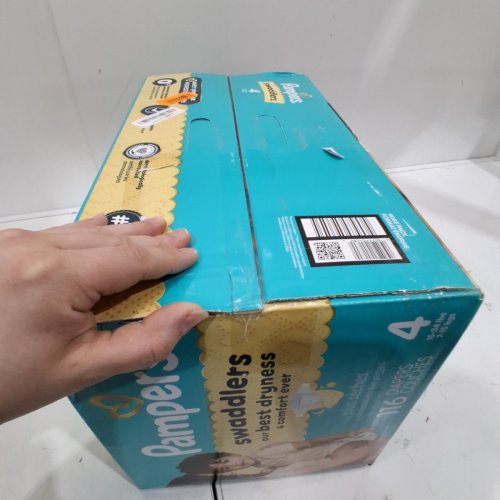 116PK PAMPERS SWADDLERS 360 LEAKPROOF DISPOSABLE BABY DIAPERS - SIZE 4 (15LBS- 34LBS)LBS) image 3