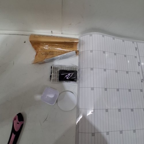 DRY ERASE MONTHLY WALL PLANNER WITH ACCESSORIES - 58" X 38" - WHITE image 3