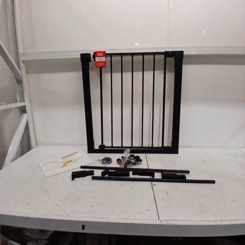 SAFETY 1ST EASY INSTALL WALK THROUGH BABY GATE ADJUSTABLE - 29" TO 38" X 28" TALL - BLACK (MODEL: GA105CBLKF2) image 2