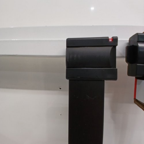 SAFETY 1ST EASY INSTALL WALK THROUGH BABY GATE ADJUSTABLE - 29" TO 38" X 28" TALL - BLACK (MODEL: GA105CBLKF2) image 3