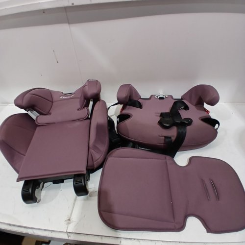 GRACO TRANZITIONS 3-IN-1 LIGHTWEIGHT ADJUSTABLE HEIGHT HARNESS BOOSTER CAR SEAT WITH CUP HOLDERS - 100LB MAX - PURPLE (MODEL: 2217080) image 3