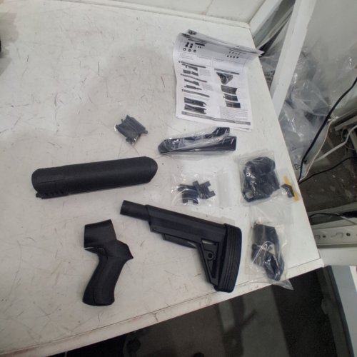 ATI OUTDOORS SHOTGUN STOCK AND FOREND - 12 GA - BLACK (STYLE: T3 TACTLITE GEN2) image 4