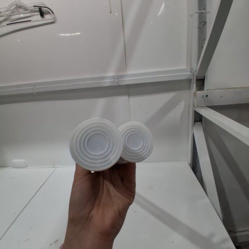 2PK ADJUSTABLE LIGHTWEIGHT CURTAIN TENSION RODS - 41" - 78" - WHITE image 3