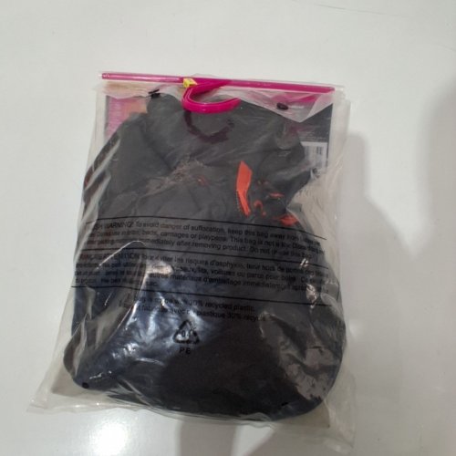2PC GIRL'S PARTYHOLICS BLOODMOON BELLA COSTUME - LARGE (10-12) - BLACK / RED (STYLE: 14882 L) image 3