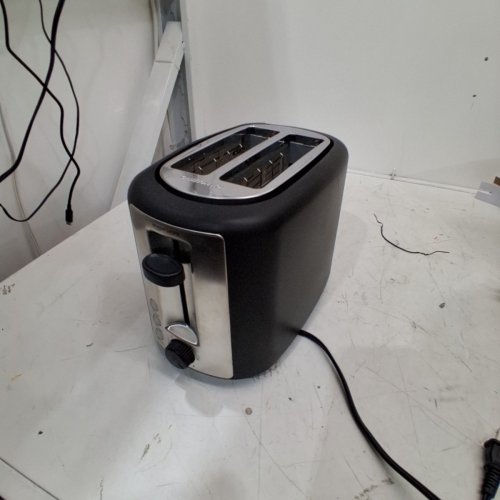 AMAZON BASICS 2-SLICE EXTRA WIDE SLOT TOASTER - BLACK (MODEL: B072P11H8L) image 3