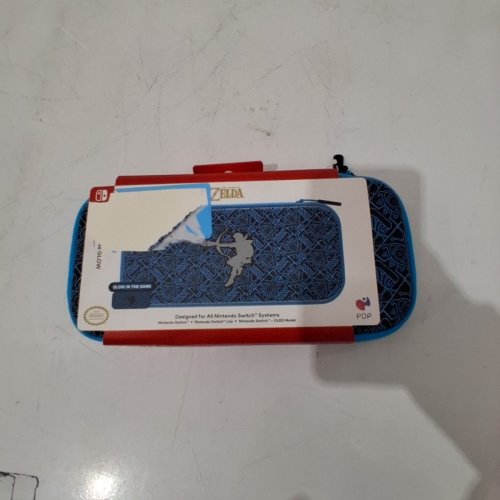 PDP NINTENDO SWITCH ZELDA CONTROLLER CARRYING CASE - 12" - BLUE image 2
