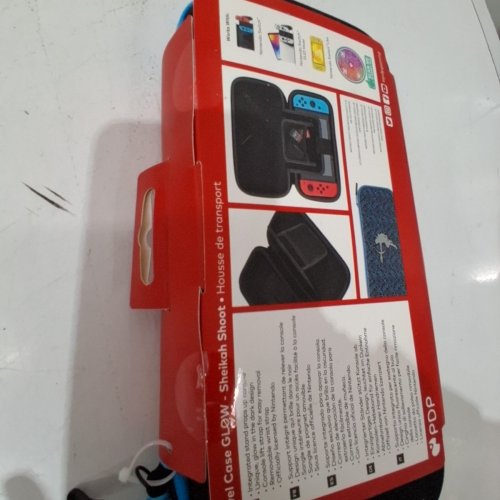 PDP NINTENDO SWITCH ZELDA CONTROLLER CARRYING CASE - 12" - BLUE image 3