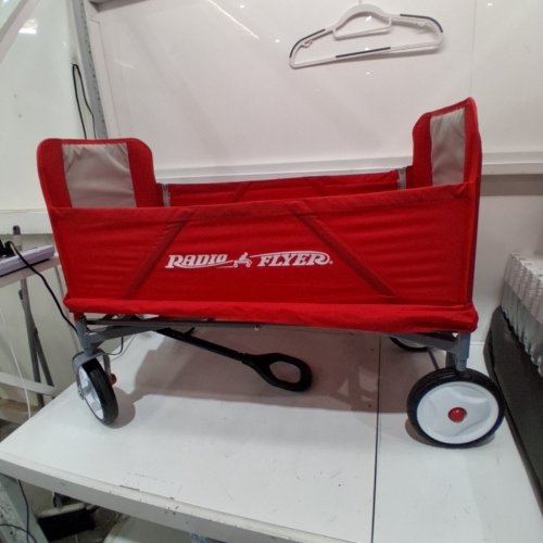 RADIO FLYER 3-IN-1 EZ FOLD WAGON - RED (MODEL: 3950) image 3