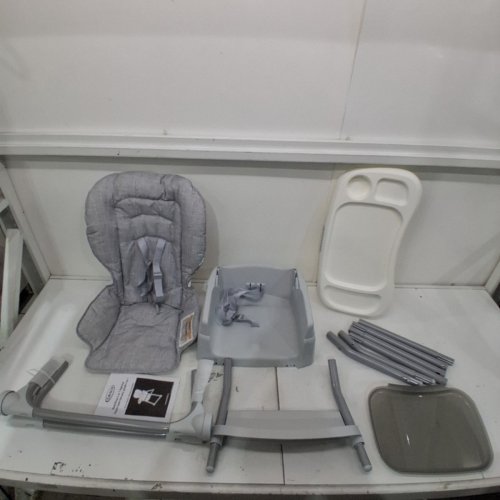 GRACO MADE2GROW 5-IN-1 CONVERTIBLE BABY TODDLER HIGHCHAIR - GREY (MODEL: 2220384) image 2