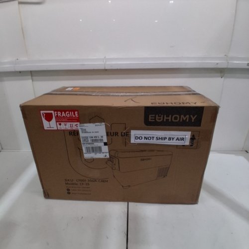 EUHOMY PORTABLE ELECTRIC CAR REFRIGERATOR, APP CONTROL, 12V / -4℉~68℉ WITH 12/24V DC & 110-240V AC - 35L - 27.5" X 15.0" X 13.6" - BLACK/GREY (MODEL: CF-35) image 8