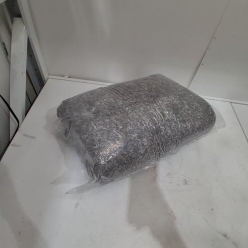 ROOTS HOME SHERPA THROW BLANKET - 50" X 70" - GREY /WHITE (ITEM: 2620482) image 3