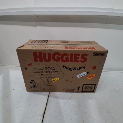 256PK HUGGIES SNUG AND DRY DIAPERS WITH TRIPLE LAYER PROTECTION - SIZE 1 - MICKEY MOUSE (STYLE: 5640902) image 2