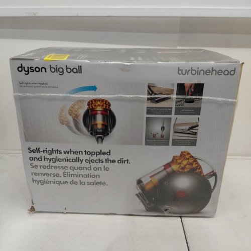 DYSON BIG BALL TURBINEHEAD CANISTER VACUUM - GREY/YELLOW image 2