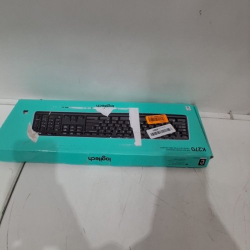 LOGITECH WIRELESS KEYBOARD - 2.4 GHZ - BLACK (MODEL: K270) image 4