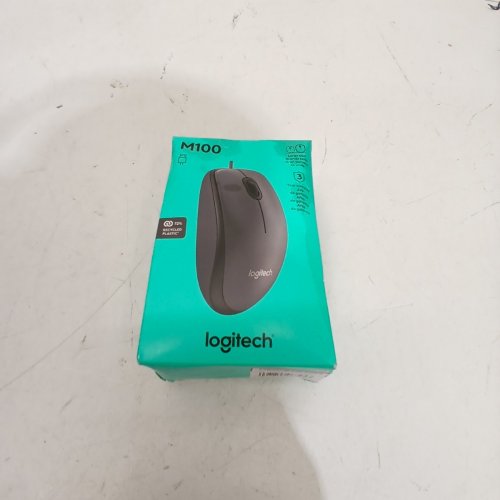 LOGITECH M100 FULL SIZE CORDED MOUSE (MODEL: M100) image 2