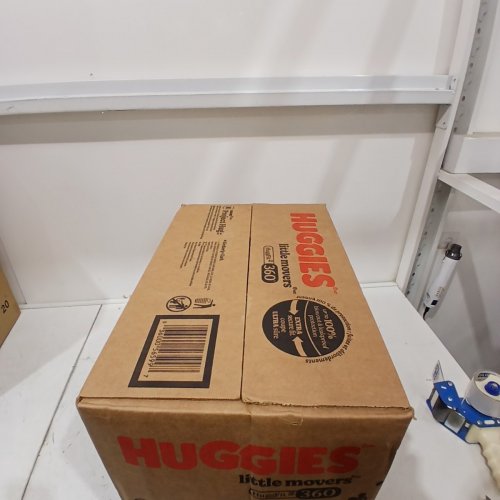 168PK HUGGIES LITTLE MOVERS DIAPERS HUGGFIT WITH 360° WAISTBAND - SIZE 3 image 3