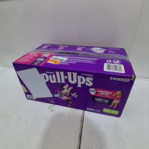 104PK HUGGIES PULL UPS GIRLS POTTY TRAINING PANTS - 2T - 3T - DISNEY JUNIOR MINNIE MOUSE image 3