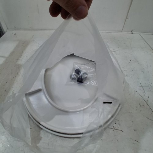 BEMIS ECONOMY PLASTIC ROUND TOILET SEAT - WHITE (MODEL: 730SLEC 000) image 3