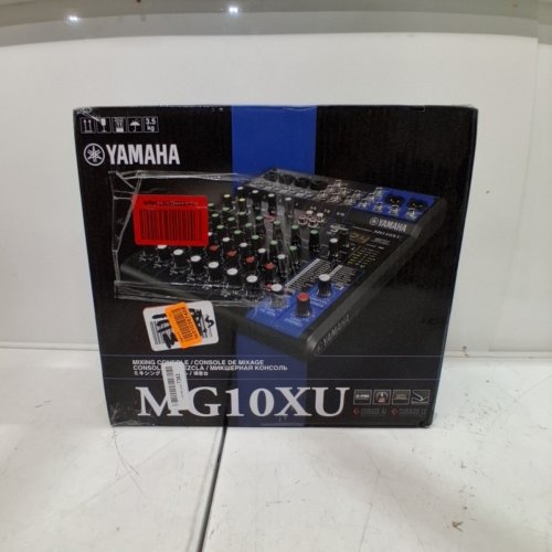 YAMAHA MG10XU 10-CHANNEL ANALOG MIXER - BLACK/BLUE - (MODEL: MG10XU //IN YEM) image 5