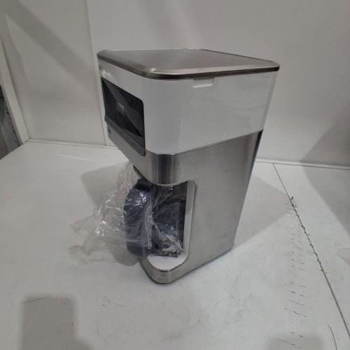 BRAUN 12-CUP BREWSENSE DRIP COFFEE MAKER - WHITE/SILVER (MODEL: KF6050) image 5