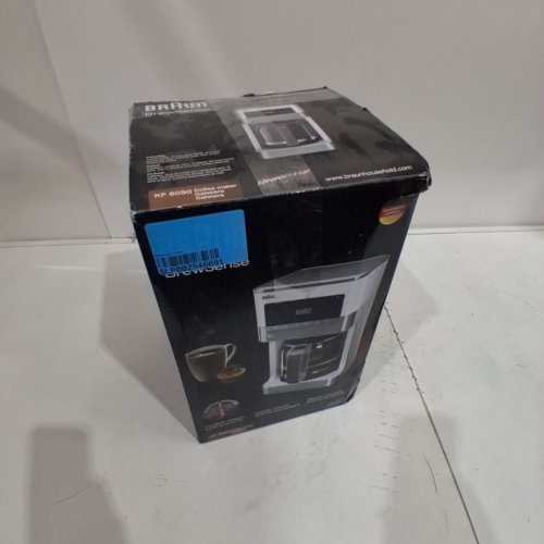 BRAUN 12-CUP BREWSENSE DRIP COFFEE MAKER - WHITE/SILVER (MODEL: KF6050) image 6