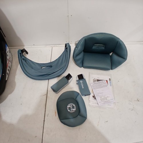 CYBEX GOLD CALLISTO G 360 ROTATING ALL-IN-ONE CONVERTIBLE CAR SEAT WITH SAFETY ASSURE PROTECTION SYSTEM - 120LBS MAX - STORMY BLUE (MODEL: 524000603) image 5
