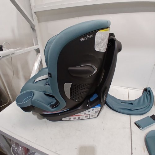 CYBEX GOLD CALLISTO G 360 ROTATING ALL-IN-ONE CONVERTIBLE CAR SEAT WITH SAFETY ASSURE PROTECTION SYSTEM - 120LBS MAX - STORMY BLUE (MODEL: 524000603) image 6