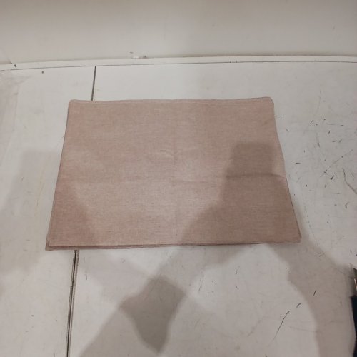 6PK TABLE PLACEMATS - 13" X 18.9" - TAN/BEIGE image 2