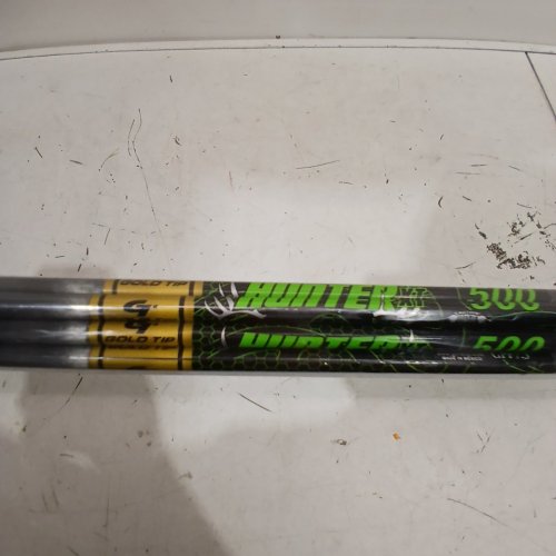 12PK GOLD TIP HUNTER XT ARROW SHAFTS - 500 - BLACK (MODEL: HXT500S) image 3