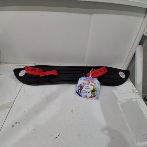 GEOSPACE SLEDSTERZ KIDS BEGINNER ADJUSTABLE SNOWBOARD - 4-12Y - 40" - BLACK / RED image 2