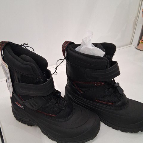 MEN'S KAMIK WINTER BOOTS WITH WATERPROOF SOLE - SIZE 7 - BLACK (STYLE: 10ANDESW25) image 2