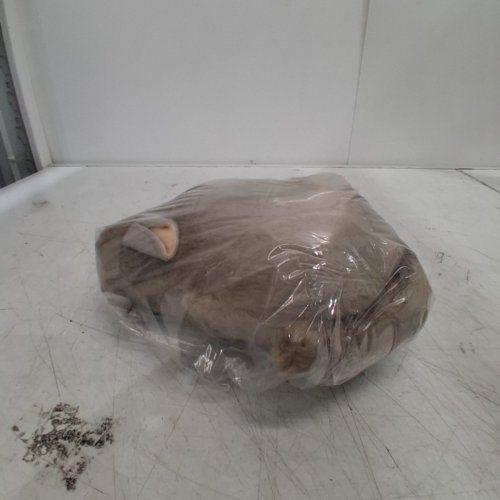 CHINCHILLA STUFFED ANIMAL FOR HEDGEHOG PET SLEEPING & HIDING - 16" - BROWN/WHITE image 5