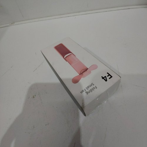 MINI HANDHELD FOLDING FAN - 5V, 1A, 1W - PINK (MODEL: F4) image 5