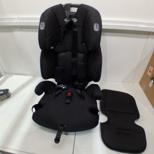 GRACO TRANZITIONS 3-IN-1 HARNESS/HIGHBACK/BACKLESS BOOSTER CAR SEAT - 100LBS MAX/CAP - PROOF/BLACK (MODEL: 2035724) image 3