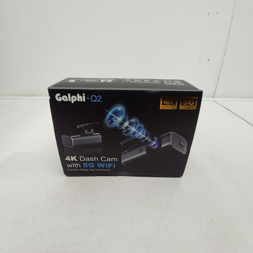 GALPHI Q2 WIFI MINI DASH CAM WITH NIGHT VISION - 4K - 64GB STORAGE image 4
