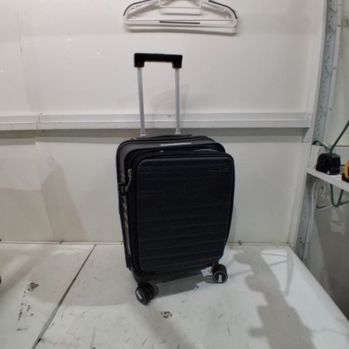 RAINSMORE SPINNER WHEEL HARDSHELL EXPANDABLE ROLLING LUGGAGE - 20" - BLACK (MODEL: RM20082) image 3